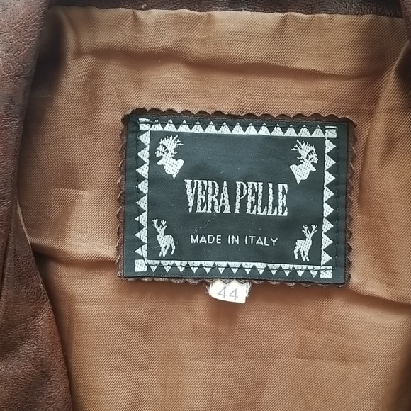 Italian Lamb Skin Leather Jacket - Picture 2 of 6